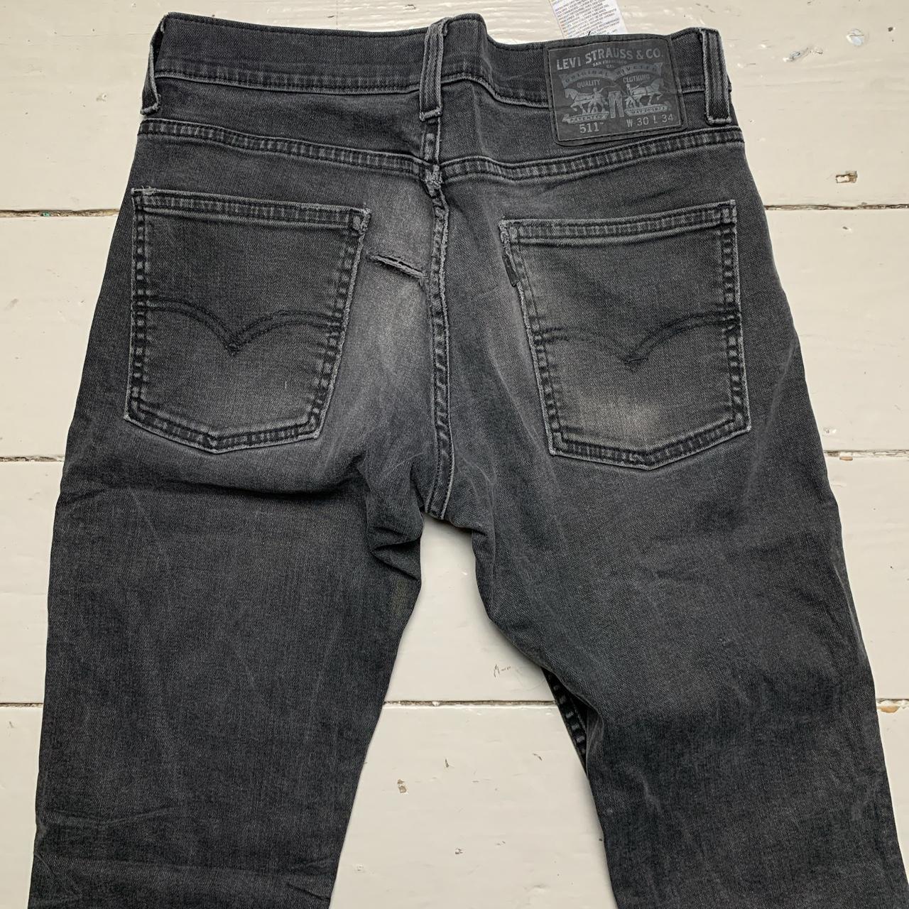 Levis 511 Slim Grey Jeans