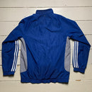 Adidas Vintage Blue and White Stripe Track Jacket