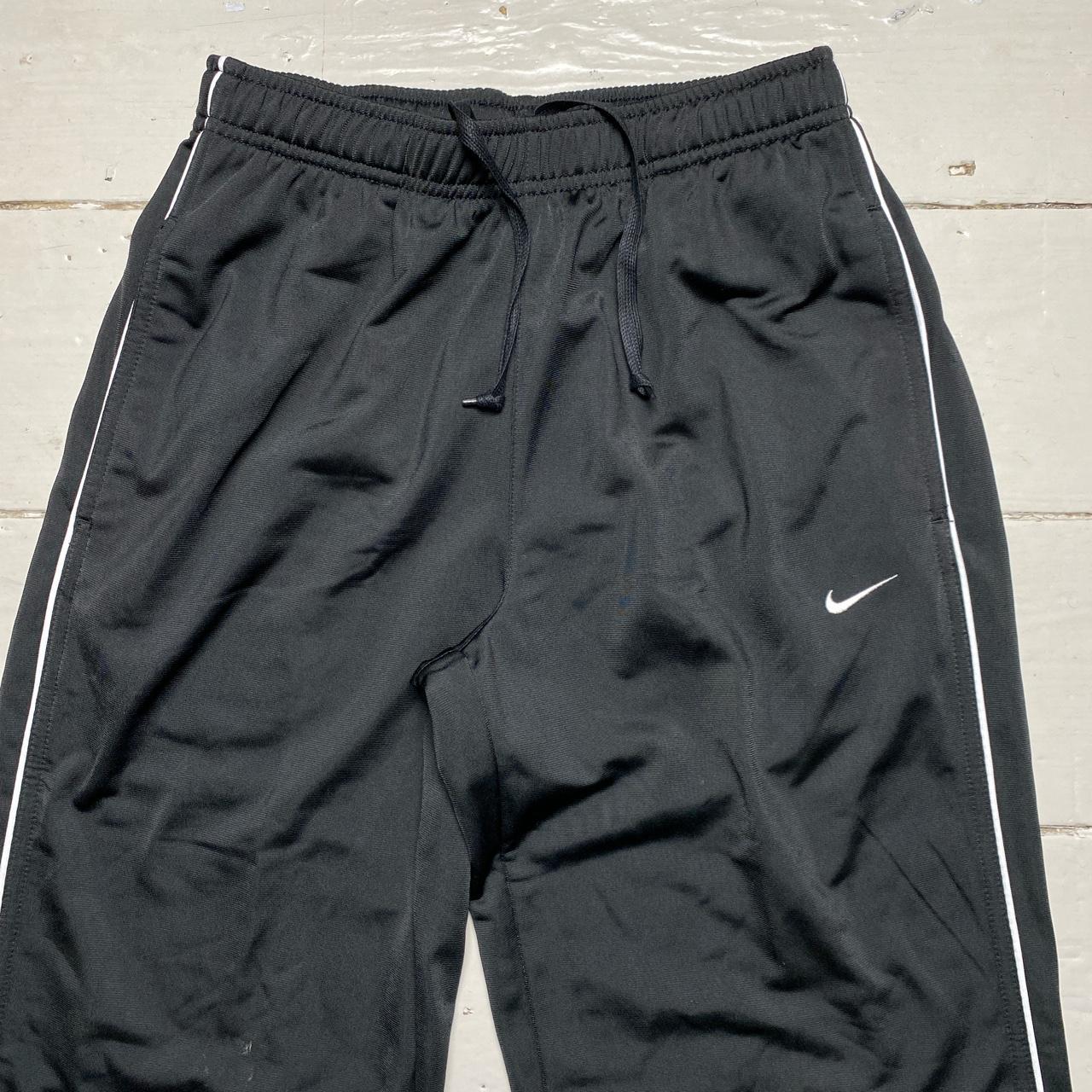 Nike Swoosh Vintage Black and White Track Pants