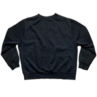 Nike Big Swoosh Black and White Jumper (L)