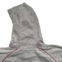 Phat Bastard 69 Vintage Grey and Red Hoodie (XL)