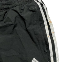 Adidas Black and White Shell Trackpant Bottoms (32W)