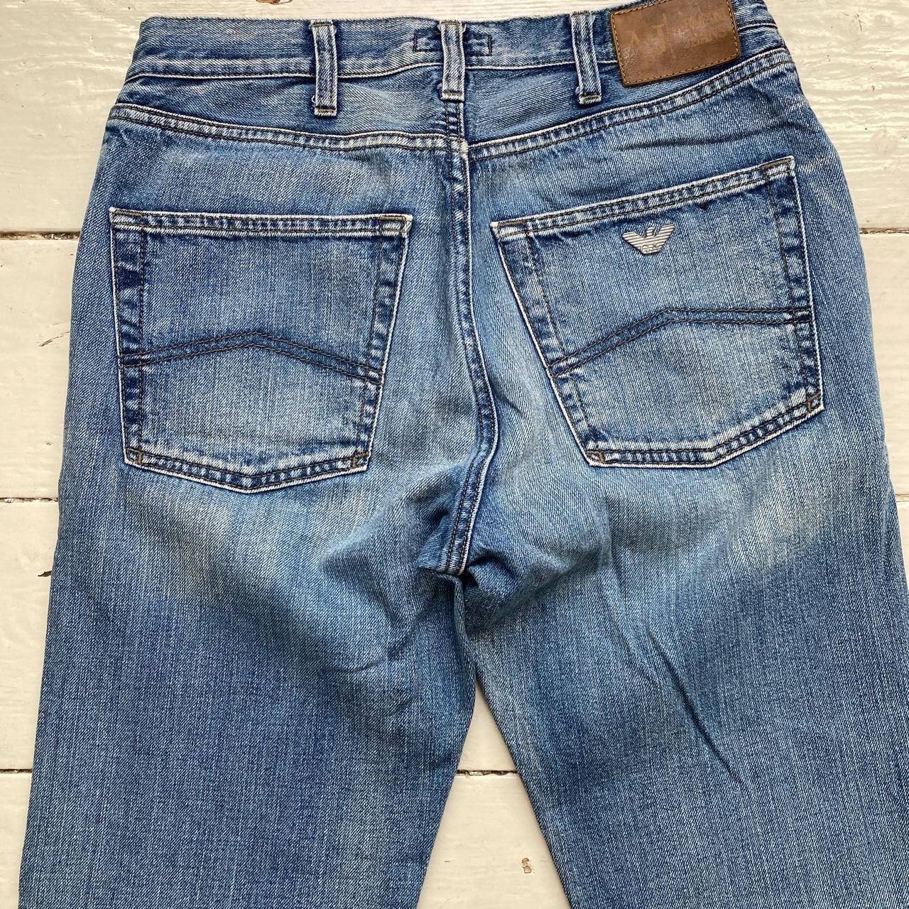 Armani Indigo 007 Light Blue Jeans