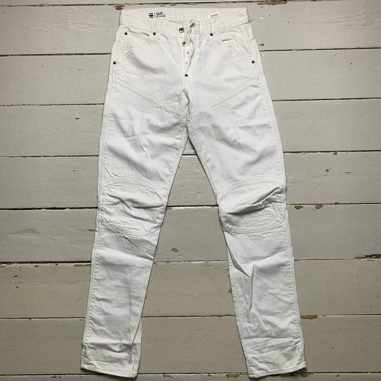 G Star White Jeans