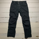 G Star 96 Elwood Black Baggy Cargo Army Combat Parachute Trousers