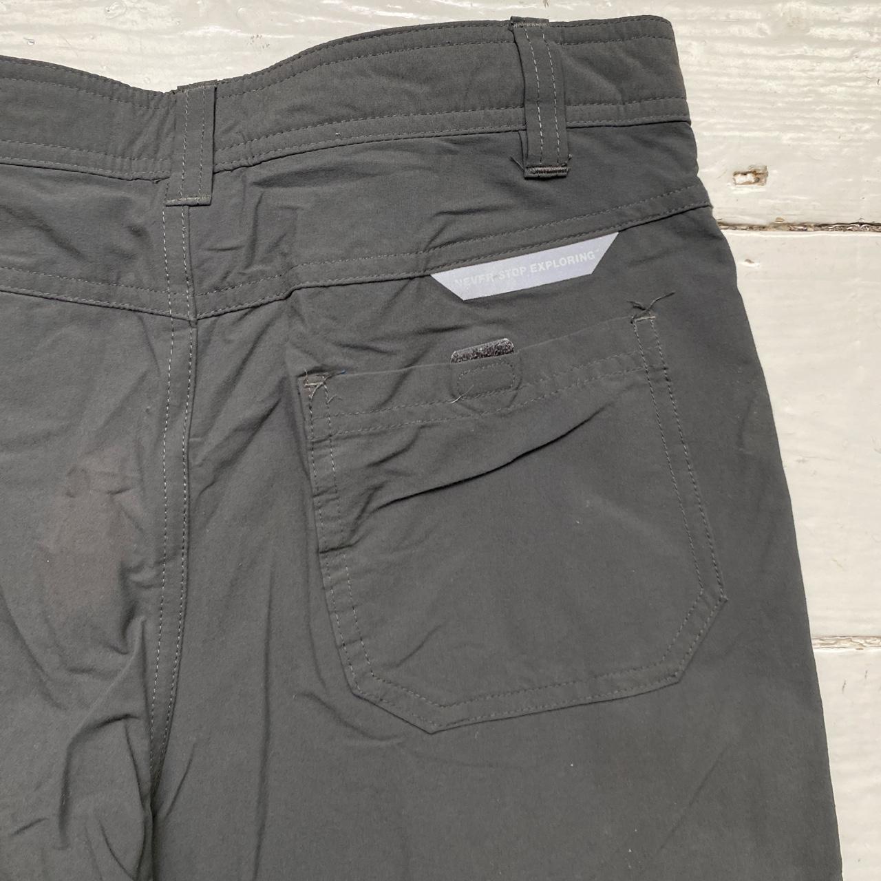 The North Face Grey and Blue Cargo Weatherproof Trousers