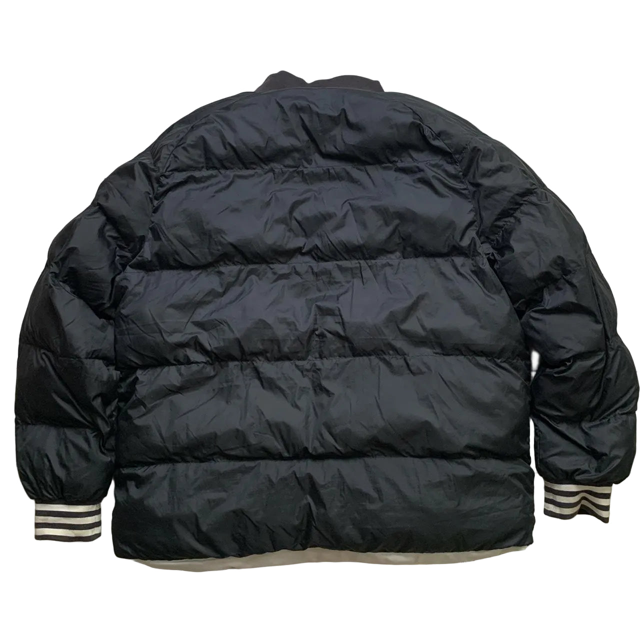 Adidas Bomber Puffer Bubble Reversible Coat (XL)
