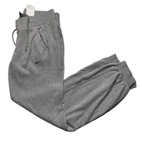 Nike Swoosh Vintage Womens Baggy Grey and White Joggers (M)