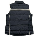 Nike Vintage y2k Womens Reversible Gilet Cream and Black (M)