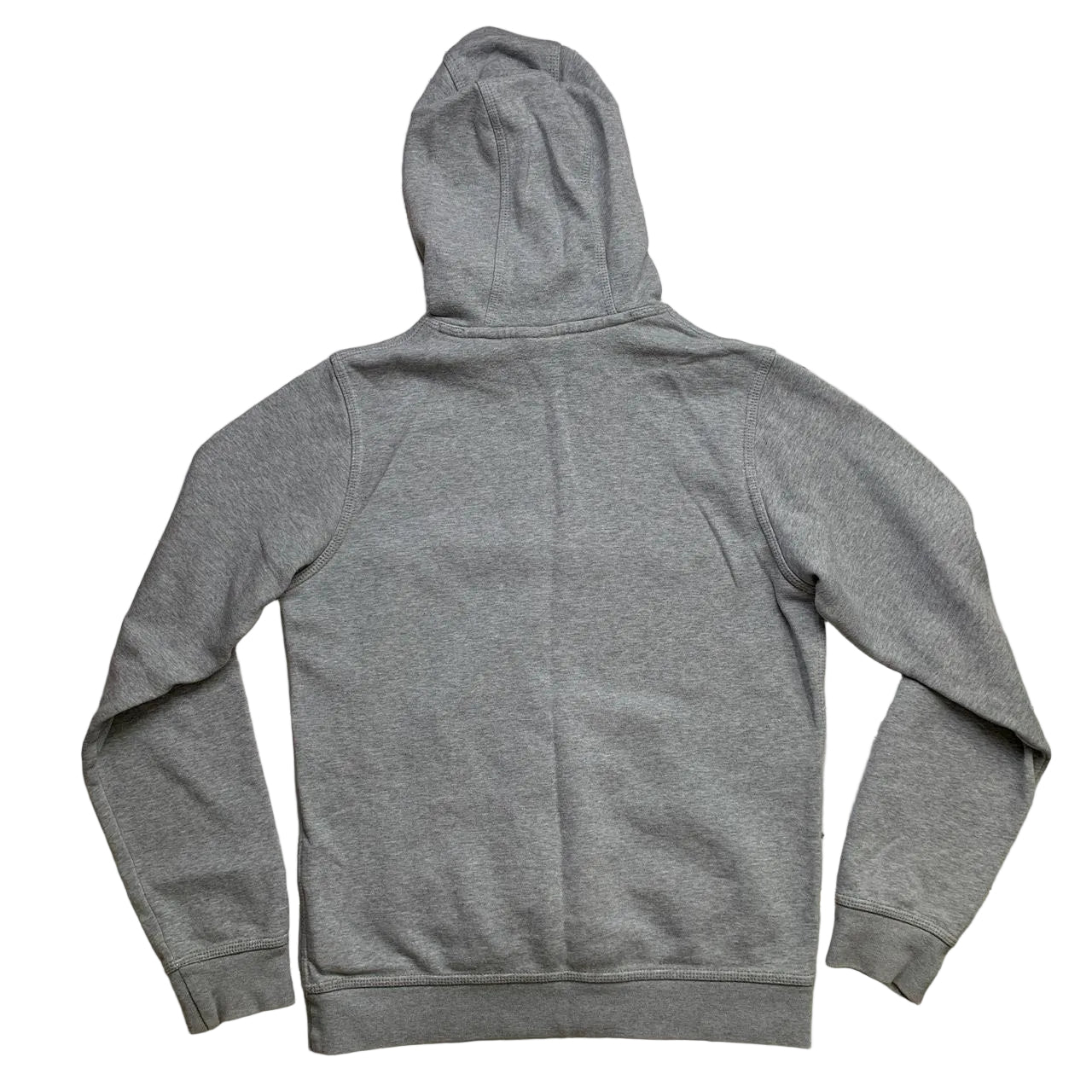 Nike Swoosh Grey and White Hoodie (S)