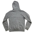 Nike Swoosh Grey and White Hoodie (S)
