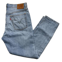 Levis 501 S Light Blue Distresed Jeans (31W)