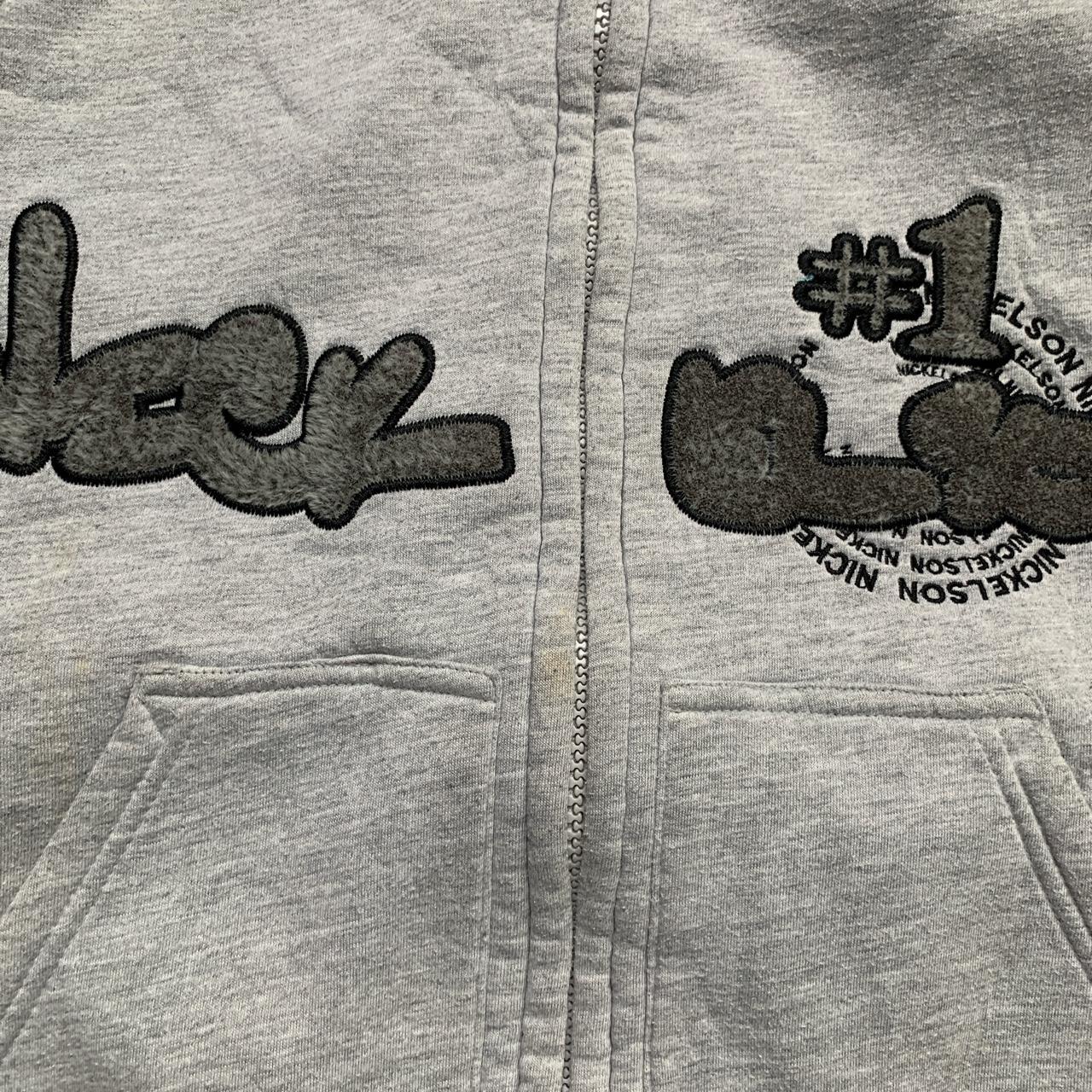 Nickelson Graffiti Vintage Grey Hoodie