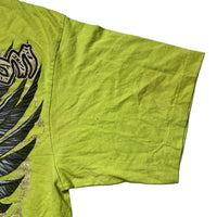 Pride Passion Power Vintage Hip Hop Money T Shirt Green (2XL)