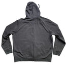 Nike Swoosh Grey White and Black Swoosh Hoodie (2XL)