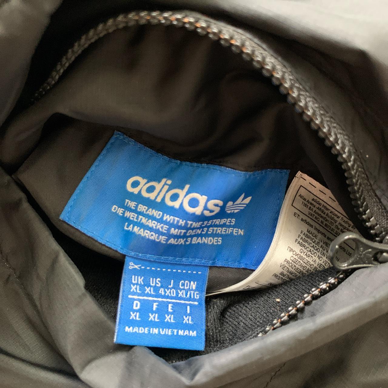 Adidas Bomber Puffer Bubble Reversible Coat (XL)