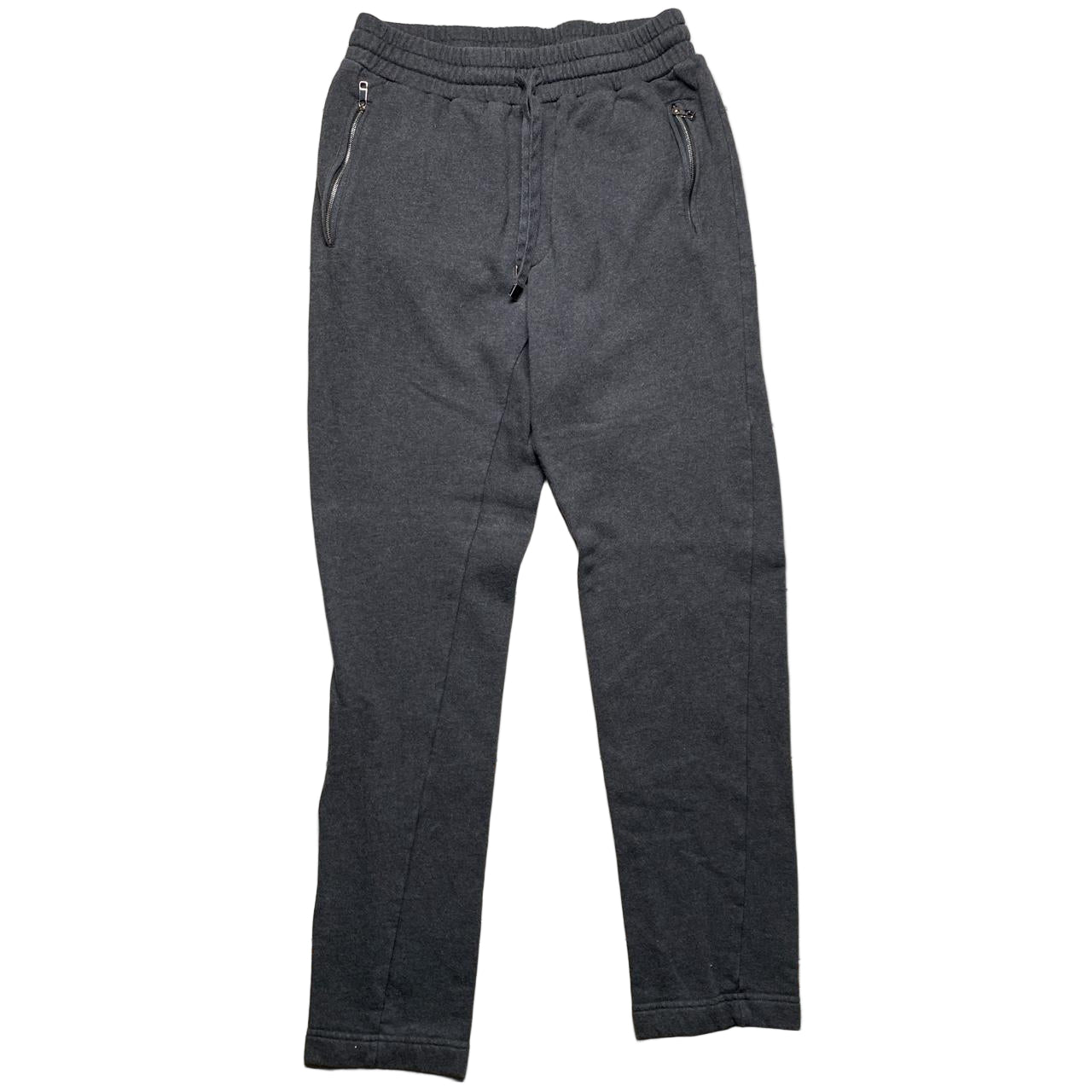 Dolce & Gabbana Grey Full Tracksuit with Silver Plaque (S)