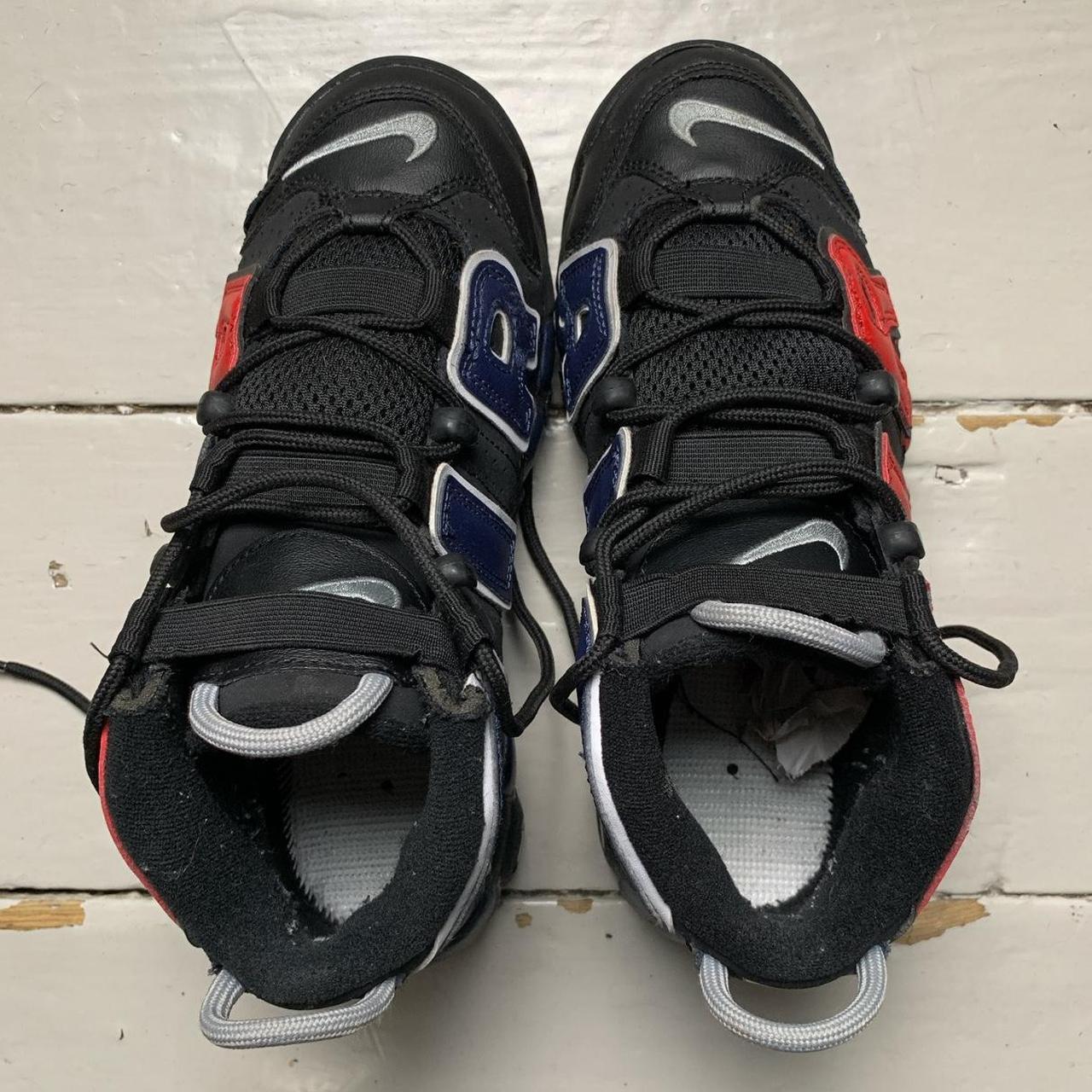 Nike Air More Uptempo Pippen Red Navy and Black