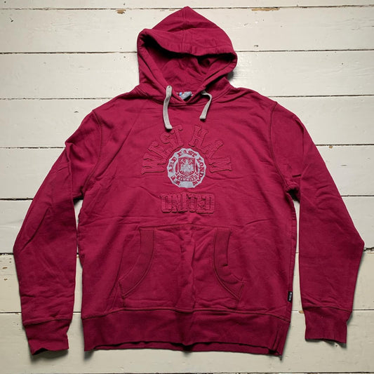 West Ham United Vintage Merch Football Hoodie