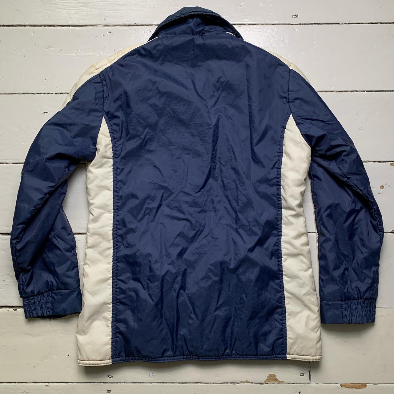 PAC Navy and White Ski Jacket Womens