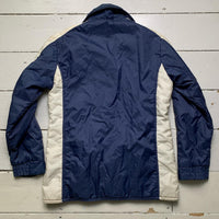 PAC Navy and White Ski Jacket Womens