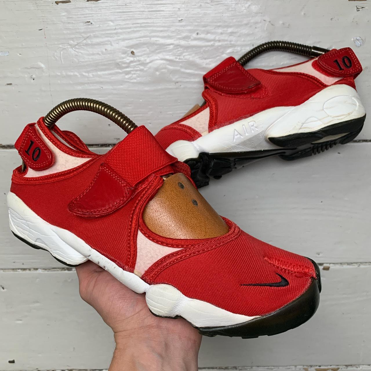 Nike Air Rift Red Black and White 10 Year Anniversary