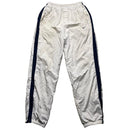 Nike Athletic Vintage Shell Trackpant Bottoms White and Blue (S)