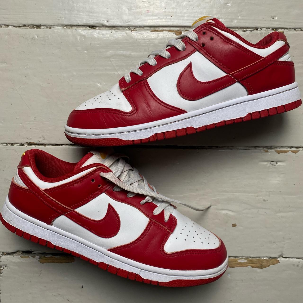 Nike Dunk Gym Red and White