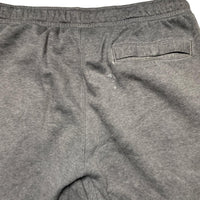 Nike Grey and White Swoosh Baggy Joggers (L)