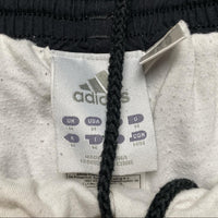 Adidas Black and White Baggy Shell Track Pant Shorts (M)