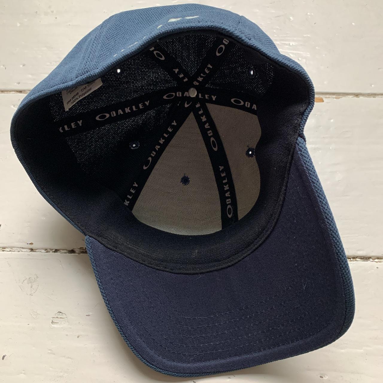 Oakley Navy and Grey Big O Fitted Cap