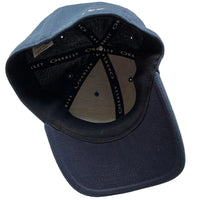 Oakley Navy and Grey Big O Fitted Cap
