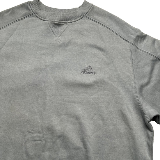 Adidas Vintage Grey Jumper (XL)