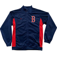 Nike Boston Red Sox Navy and Red Vintage 90’s Baseball Jacket (L)