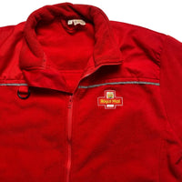 Royal Mail Fleece Red Reflective Zip Jumper (L)