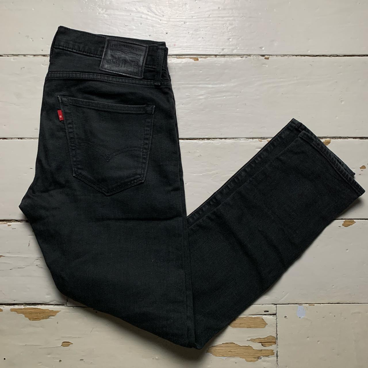Levis 512 Jet Black Jeans