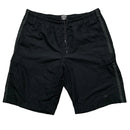 Nike Vintage Cargo Shell Shorts Black and Grey Swoosh (XL)