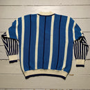 Bjorn Borg Vintage Tennis Jumper Blue and White