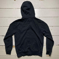Nike Swoosh Black Grey and White Hoodie
