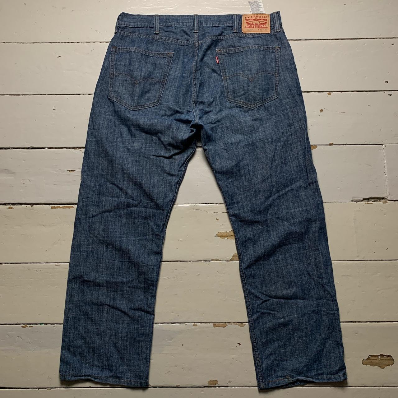 Levis 505 Baggy Navy Blue Jeans