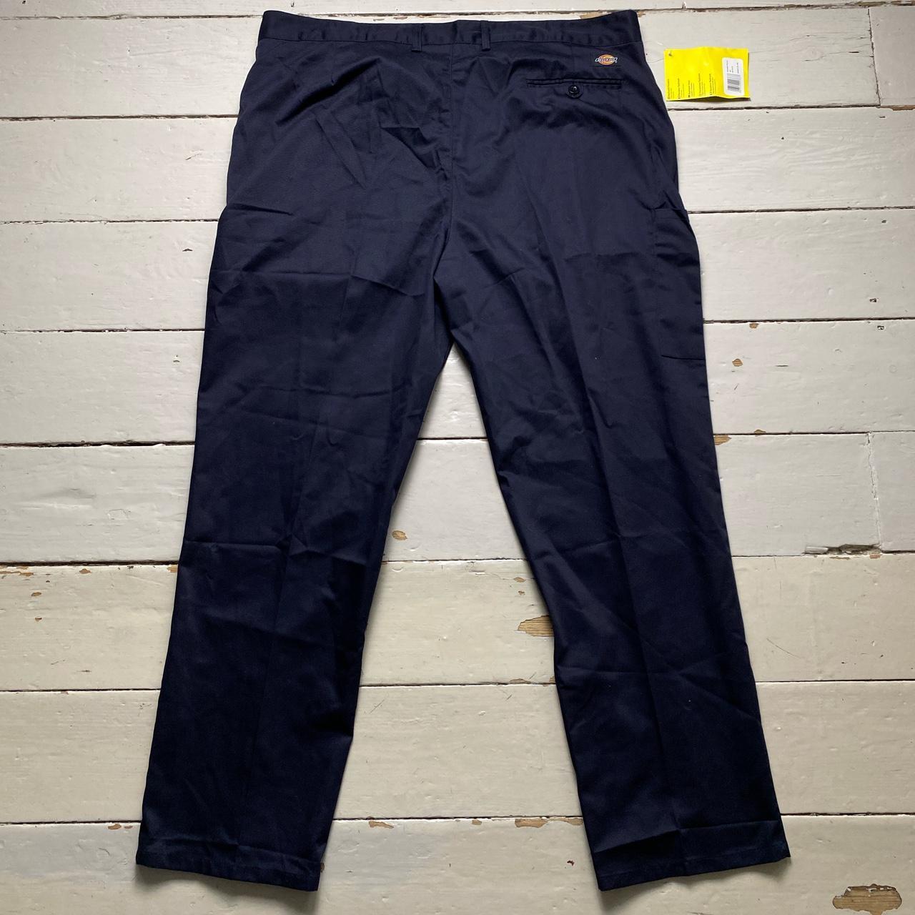 Dickies Redhawk Navy Blue Work Cargo Trousers