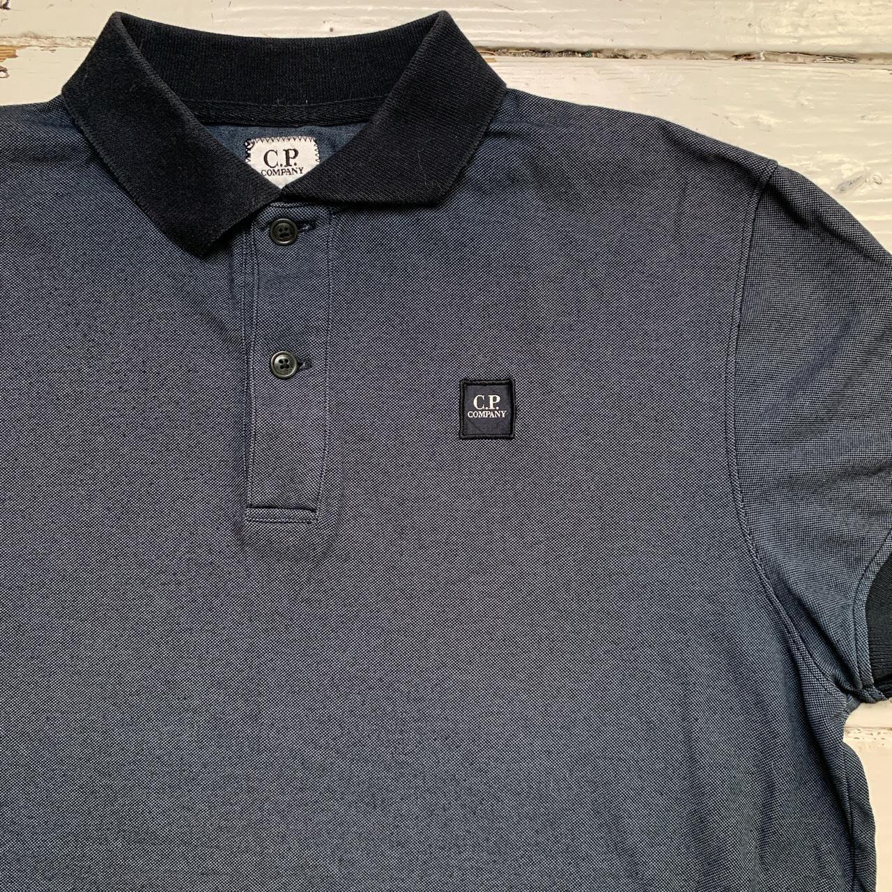 CP Company Navy Polo Shirt