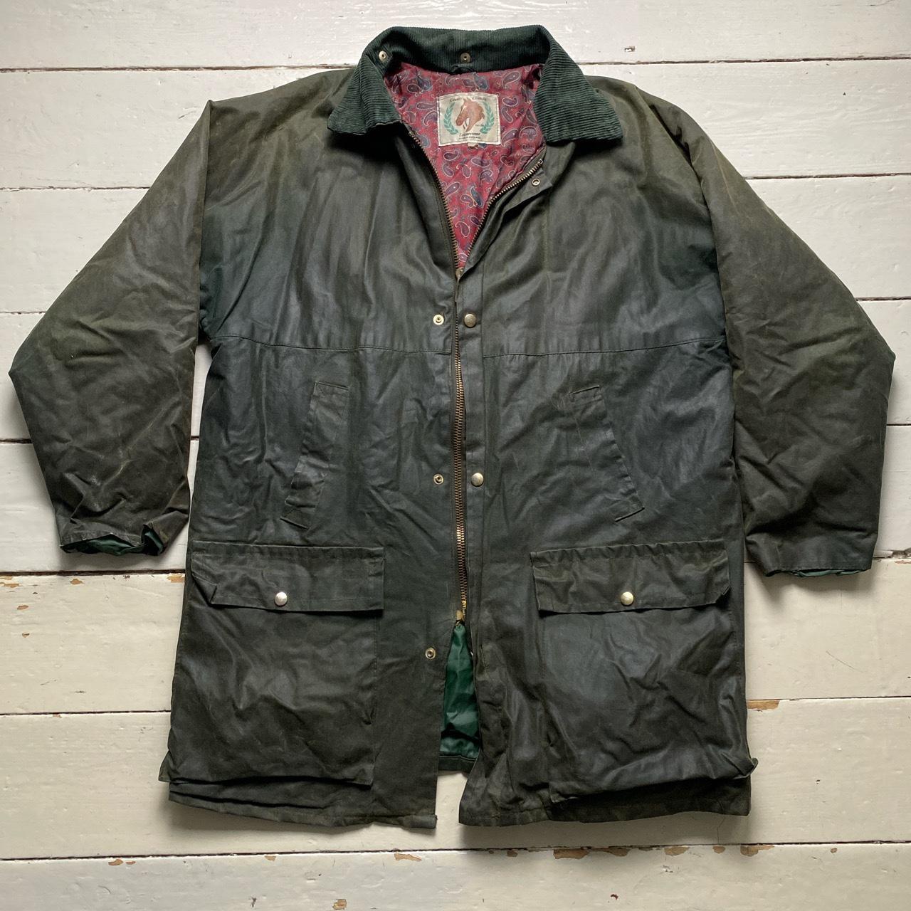 County Clothing Oilskin Green Jacket