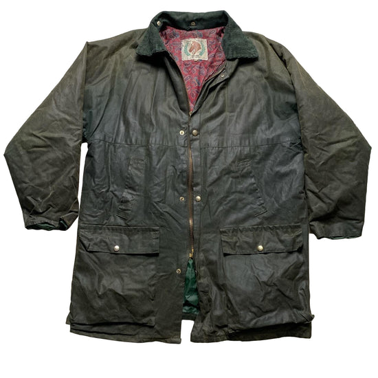 County Clothing Oilskin Green Jacket (XL)