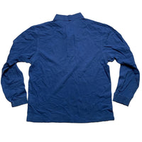Lacoste Croc Blue Long Sleeve Polo Shirt (L)