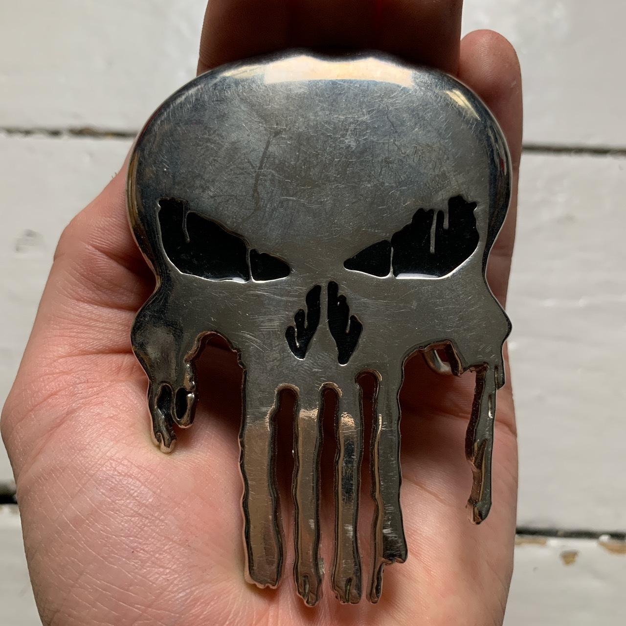 Skeleton Drip Metal y2k Belt Buckle