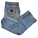 Wrangler Distressed Light Blue Jeans (36W)
