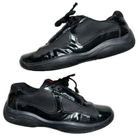 Prada Americas Cup Patent Vintage Black