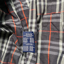 Burberry Burberrys Vintage Navy Nova Check Trench Coat (L)