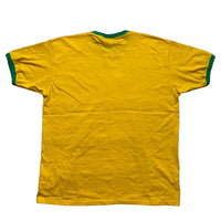 Bob Marley Chopper Originals T Shirt Brazil Yellow and Green (XL)